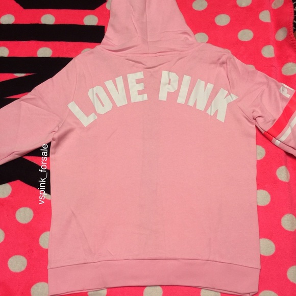 SOLD 🎀 VS PINK Full Zip Hoodie - Picture 4 of 4